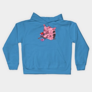 Piggy love Kids Hoodie